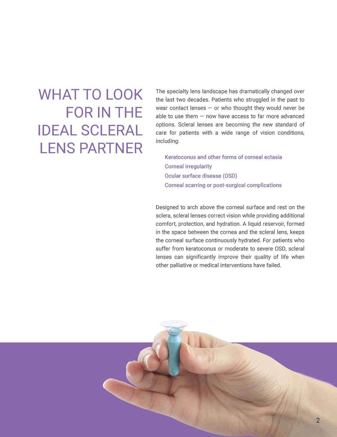 Scleral Lens Whitepaper | Visionary Optics Case Study
